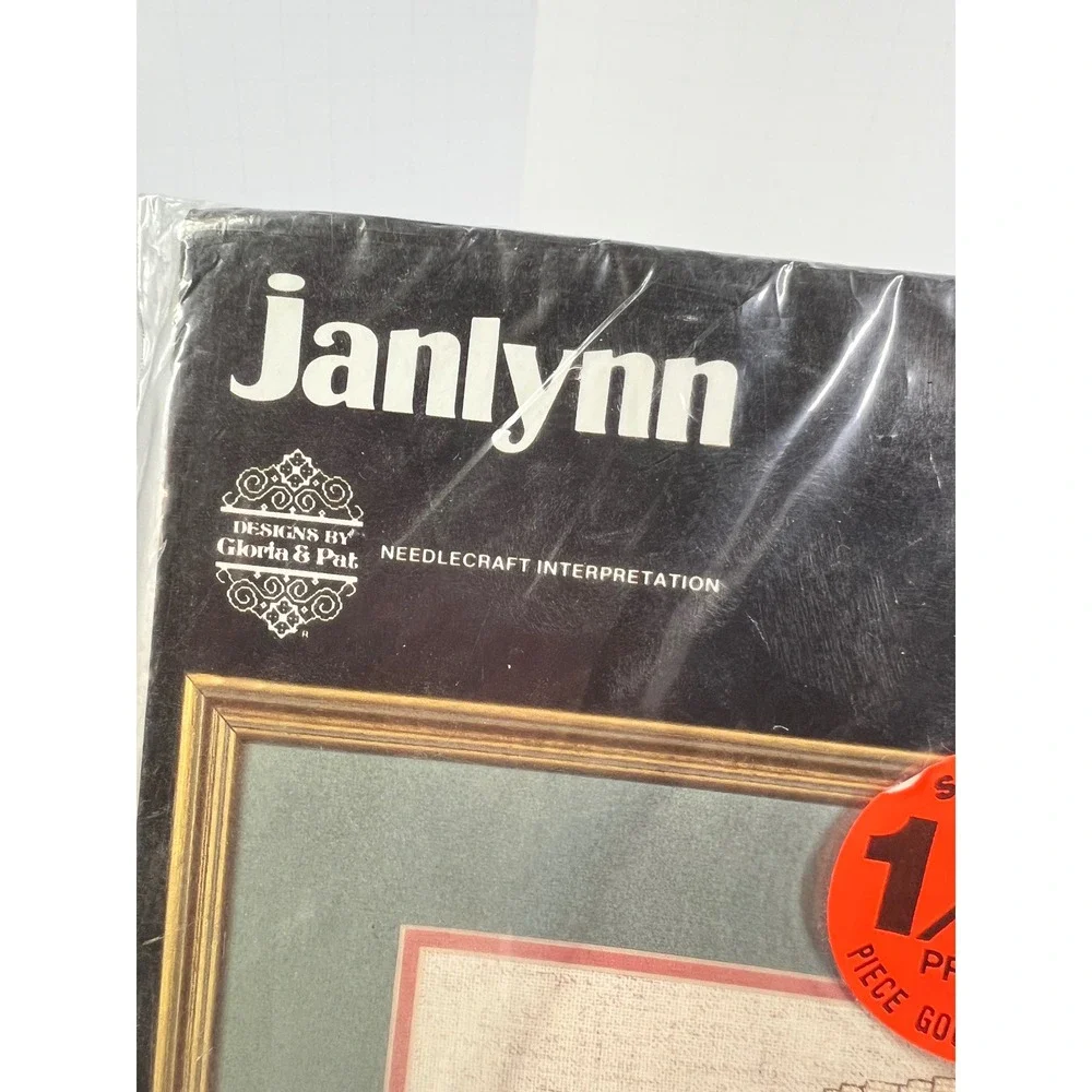 Janlynn Spring Bouquet Counted Cross Stitch Kit 59-26 Vintage 1986 Gloria & Pat‎